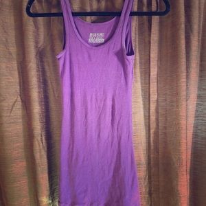 ☀️ Purple ribbed tank